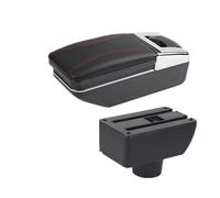 Almacenamiento de la consola central Caja De Reposabrazos Para Coche, Almacenamiento Central Para, Nueva Adaptación King Kong Con Accesorios USB Para Geely Gc6(A red line NO USB)