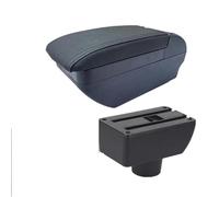 Almacenamiento de la consola central Caja De Reposabrazos Para Coche, Almacenamiento Central Para, Reequipamiento King Kong Con Accesorios USB Para Geely MK GC6(F black line No USB)