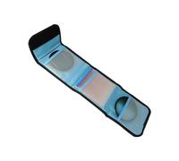 Almacenamiento de lentes de cámara, bolsa de viaje para lente de filtro de cámara, soporte portátil para estudiantes, fotógrafos, viajeros, aventureros, entusiastas del aire libre, aficionados