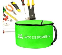 Almacenamiento de Manguera de alcantarillado, Bolsas Impermeables para Manguera de, contenedor de Doble Cremallera para Herramientas de residuos, Camping, Cables eléctricos sépticos, Green