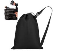Almacenamiento de manguera para , bolsa resistente con cordón, de transporte portátil para manguera de extensión, para jardín, patio, garaje, granja, cobertizo, césped, , viajes por