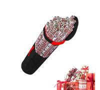 Almacenamiento De Papel De Regalo,Almacenamiento Para Papel De Regalo - Organizador de almacenamiento de papel de regalo transparente de 40 pulgadas,Bolsa de almacenamiento para árbol de Navidad, alma