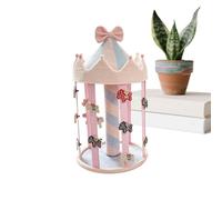 Almacenamiento De Pinzas De Pelo | Soporte para Lazos y Accesorios | Organizador De Pinzas Para Niñas | Para Tocador, Habitación De Niñas, Mostrador, Habitación Infantil, Cómoda, Dormitorio, Hogar Y E