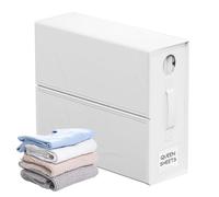 Almacenamiento de ropa de cama | Contenedor plegable de almacenamiento de lino con ventana, suministros de dormitorio, carpeta de ahorro de espacio para debajo de la cama, armarios, dormitorios