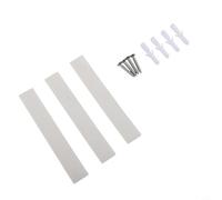 Almacenamiento de teclado de montaje en pared, construcción ABS resistente, ideal para crear un entorno de trabajo ordenado (negro)