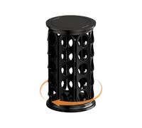 Almacenamiento de vainas de café - Estante giratorio | Soporte giratorio | Soporte organizador de café Pod Soporte de almacenamiento Diseño delgado Solución práctica adecuada Salón Cocina Hogar Uso