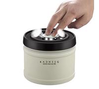 Almacenamiento del café al vacío - Caja Porta café a presión | Bote con vacío, Recipiente a presión para envasado al vacío para Granos café, café molido, Comida
