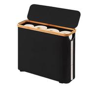 Almacenamiento Del Rollo De Inodoro: Recipiente De Papel Higiénico Con Tapa | Cesta De Tejido Multifuncional | Canasta Impermeable Para Rollos | Rack De Almacenamiento Para Cajones Mesa De Fregadero D
