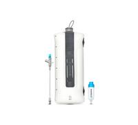 Almacenamiento flexible de agua Hydrapak SEEKER+ 6L KIT FILTRO DE GRAVEDAD (Gris)