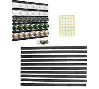 Almacenamiento para cápsulas café | Soporte para cápsulas café para Nespresso | Soportes para cápsulas café autoadhesivos montados en la Pared | Gadgets Cocina Alta Capacidad Porta os K