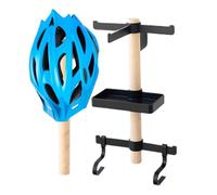 Almacenamiento Para Equipos De Ciclismo - Perchero De Pared Para Almacenamiento,Estante Para Cascos De Ciclismo | Para Gafas Zapatos Ciclocomputador Casa Garaje Interior Sala de estar