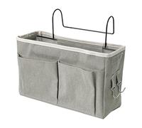 Almacenamiento para mesita de Noche: Bolsas de Cama Que ahorran Espacio y Organizador de pañales para bebés para guardería, Hospital, Dormitorio, Viajes universitarios para Almacenamiento