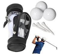 Almacenamiento para pelotas de golf, bolsa de almacenamiento para pelotas de golf, bolsa de camiseta de golf, bolsa de accesorios de golf multifunción, organizador de accesorios de golf resistente al