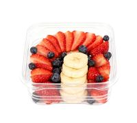 Almacenamiento para refrigerador, a prueba de fugas con tapa, de almacenamiento transparente para frutas, verduras, carne, congelador, cocina, despensa, hogar, camping, escuela