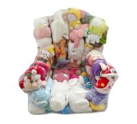 Almacenamiento Para Sillas De Animales - Aproximadamente 25 Muñecas | El Almacenamiento de Peluches | de Peluche Transparente - Silla de Frijol Peluches - Para Niños Dormitorio
