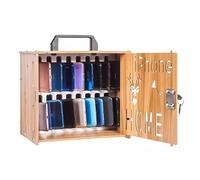 Almacenamiento para Teléfono Móvil con 16/36 Ranuras Caja Fuerte De Pared De Madera para Móviles con Cerradura Restaurante De Escritorio/tropa/Caja De Teléfono Móvil para Conferencias (Color : Brown