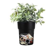 Almacenamiento Secreto De Macetas - Maceta Falsa Para Decoración Del Hogar | Maceta Para Manejo De Dinero | De Cerradura Oculta Con Flores Para Jardín, Dormitorio, Patio, Puerta Delantera, Escrit