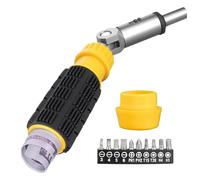 Almacenamiento secreto: una caja de dinero oculta en forma de destornillador de metal por dinero en efectivo, escondite con un diseño discreto, almacenamiento personal seguro portátil para objetos