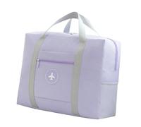 Almacenamiento Textil DoméStico Bolsas de viaje para mujer Foldie Bolsa de viaje Bolsas expandibles Mochila de viaje Bolsa de gimnasio pequeña aprobada para llevar en vuelo Bolsa de (Purple, One Size)