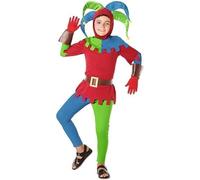 ALMACENES CASA ANGEL DISFRAZ DE BUFÓN MEDIEVAL INFANTIL MULTICOLOR UNISEX (3-4 AÑOS)