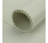 ALMACENES CASA ANGEL Polipiel Textura Falso Cuero Ancho 145cm por Metro. Polipiel Lisa,Opaca,Suave Y con Algo DE Elasticidad. (Blanco, 5 Metros)