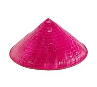ALMACENES CASA ANGEL SOMBREROS CHINOS DE COLORES PARA DISFRACES TALLA ADULTO (FUCSIA)