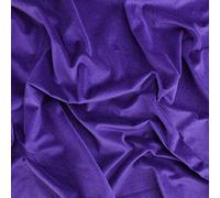 ALMACENES CASA ANGEL Tela Terciopelo POLIÉSTER Serie Luxor Ancho 150cm Colores Liso por Metro (Morado, 5 Metros)