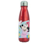 ALMACENESADA; 4998; Botella aluminio multicolor 600ml Disney Minnie Mouse, sin BPA.