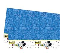 ALMACENESADAN 0661; Mantel para Fiestas Mickey; Dimensiones 120x180 cm; Ideal para Fiestas y cumpleaños.