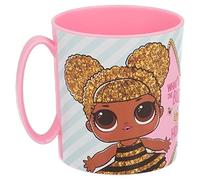 ALMACENESADAN, 2025; Taza microondas LOL Surprise; Capacidad 350 ml; Producto de plástico Reutilizable; No BPA