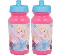 ALMACENESADAN 2080, Botella sport Twister Frozen Iridescent aqua; capacidad 400 ml; producto de plástico; reutilizable No BPA. (Paquete de 2)