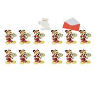 ALMACENESADAN 2314; pack 12 invitaciones con sobre Mickey y los superpilotos