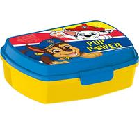 ALMACENESADAN - 2660; Sandwichera rectangular multicolor premium Patrulla canina; Paw patrol; producto de plástico, Libre BPA;