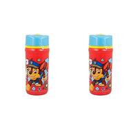 ALMACENESADAN - 4693, Pack Patrulla Canina, Paw Patrol, Compuesto por 2 Botellas de Agua 390 ml, Productos Reutilizables, sin BPA