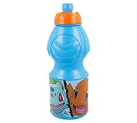 ALMACENESADAN - 4803, Pack vuelta al cole pokemon; compuesto por botella de agua 400 ml, producto reutilizable, sin BPA