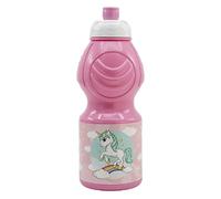 ALMACENESADAN, 4833, Pack vuelta al cole Unicornios; compuesto por botella de agua 400 ml, producto reutilizable, sin BPA