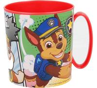 ALMACENESADAN, 4944, Pack vuelta al cole Paw patrol, patrulla canina; compuesto por taza microondas 350ml, productos reutilizables, sin BPA