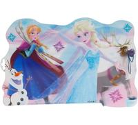 ALMACENESADAN, 4963, Mantel Individual Disney Frozen Ice Magic; Dimensiones 43x29cm, Ideal para casa y para el Cole; Producto Reutilizable, sin BPA
