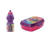 ALMACENESADAN, 5018, Pack vuelta al cole Rainbow; compuesto por Botella sport 400ml y sandwichera rectangular multicolor, productos reutilizables, sin BPA