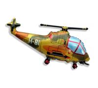 ALMACENESADAN, 5371, Pack fiesta cumpleaños; compuesto por foil Helicoptero, dimensiones 96x57 cm (Helicoptero 96x57 cm)