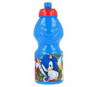 ALMACENESADAN Botella sport multicolor; producto de plástico reutilizable; libre de BPA; capacidad 400 ml (azul)