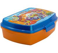 ALMACENESADAN Sandwichera rectangular multicolor; producto de plástico reutilizable; libre de BPA; dimensiones interiores 16,5x11,5x5,5 cm (Superzing)