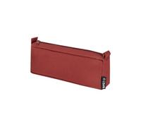 ALMALUX Estuche Rectangular Alomar de Poliéster 600D RPET Rojo Neceser Ecológico con Cremallera y Cintas Tiradoras Laterales