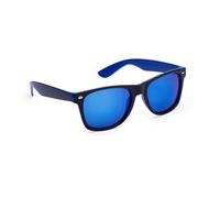 ALMALUX Gredel Gafas de Sol Azul Clásicas con Protección UV400 y Lentes Espejadas, Elegante Montura Bicolor para Máxima Seguridad Ocular y Estilo Moderno para Hombre y Mujer