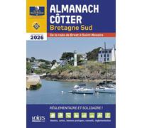 Almanach côtier Bretagne Sud 2026 (Oeuvre du marin breton)
