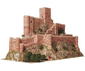 Almansa Castle, Spain Sec. XIII 3600 Pcs 1 :3 50 Modelo Kit 1006 Aedes Ars