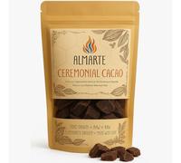 ALMARTE Cacao ceremonial, 250 g, 100% crudo y puro, República Dominicana | Medicina abridora de corazón | Single Origin Bio | Granja regenerativa | Teobromina Energía | Sustituto de café