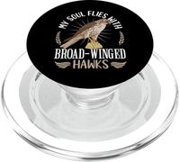 Almas gemelas - Broad-Winged Hawk PopSockets PopGrip para MagSafe