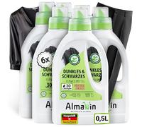 AlmaWin Detergente orgánico para oscuros y negros (6 x 750 ml)