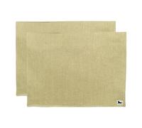 Almedahls 2 Manteles individuales Linne 34x45 cm aceituna